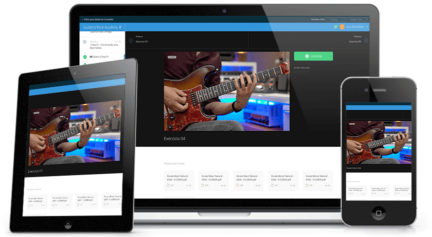 Acesso Multiplataforma - Computador, Tablet e Celular
